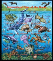Ocean,Turtle,Octopus,Diver,Seahorse,Jelly Fish,Dolphin,Flying Fish,UN,First Day - Delfini
