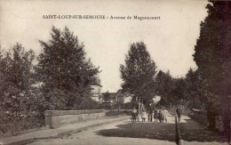 SAINT-LOUP-SUR-SEMOUSE      ( HAUTE SAONE )   AVENUE DE MAGNONCOURT - Saint-Loup-sur-Semouse