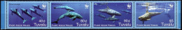 2006 Tuvalu, Pesci Cetacei Balene, Serie Completa Nuova (**) - Tuvalu