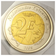 SURINAME - 2 EURO 2005 - ESSAI - SPL - Privatentwürfe