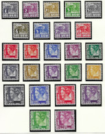Ned. Indië 1934-37, NVPH 186-210 MH, Kw 126 EUR (SN 2718) - Niederländisch-Indien