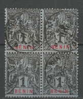 BENIN N° 33 Bloc De 4 CACHET COTONOU / Used - Used Stamps