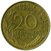 France - 1969 - KM 930 - 20 Centimes - XF - 20 Centimes