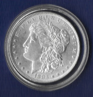 EE. UU. AÑO 1883 1 DOLLAR PLATA " MORGAN" PESO 26,8 GR - 1878-1921: Morgan