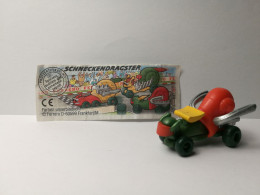 Kinder : 638196   Schneckendragster 1998 - Eddy Die Schneckenrakete  + BPZ - Inzetting