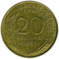 France - 1967 - KM 930 - 20 Centimes - XF - 20 Centimes