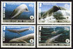 B.A.T. British Antarctic Territory : 05-12-2003 : (**) Set Of 4V : Blue Wale - With WWF-Logo - Other & Unclassified