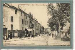 CPA (78) MONTESSON - Aspect De La Place De L'Eglise En 1917 - Montesson