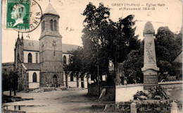 68 ORBEY - Eglise Kath Et Monument - Orbey