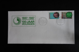 100 Jaar Veiling Broek Op Langendijk 1987 - FDC