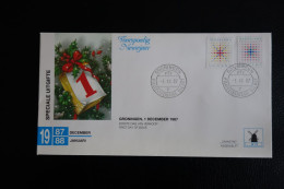 Kerstzegels 1987 W72 Zaanstad - FDC