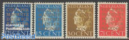 Netherlands 1940 Cour Internationale De Justice 4v, Unused (hinged) - Servizio