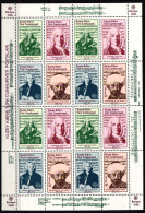 Türk. Zypern 166-169 Postfrisch Als ZD-Bogen #JI449 - Used Stamps