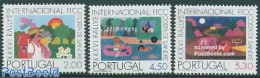 Portugal 1975 FICC, Camping Friends 3v Normal Paper, Mint NH, Various - Tourism - Nuovi