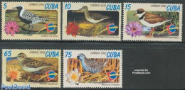Cuba 2002 Espana, Birds 5v, Mint NH, Nature - Birds - Flowers & Plants - Philately - Neufs