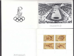 Bulgaria 1996 - Olympic Games, Atlanta, Mi-Nr. 4227/30 In Booklet, MNH** - Zomer 1996: Atlanta