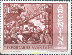 283228 MNH ARGENTINA 1961 EXPORTAR ES AVANZAR - Unused Stamps