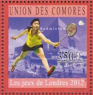 COMORES - Les Jeux De Londres : Badminton - Schwimmen