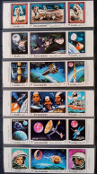 Ras Al Khaima 1970 Space Travel Complete Set MNH, Michel # 434-51 A, Michel Cv 48 EUR - Colecciones