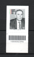 ITALIA :  Giuseppe TATARELLA - C/Barre N° 2396  MNH**   7.02.2024 - Code-barres