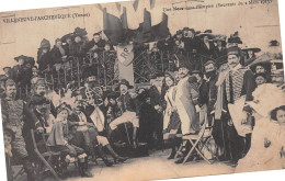 VILLENEUVE-l'ARCHEVEQUE (Yonne) - Une Noce Sous L'Empire (Souvenir Du 2 Mars 1913) - Carnaval - Ecrit (2 Scans) - Villeneuve-l'Archevêque