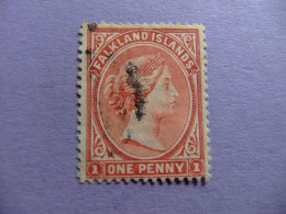 MALVINAS FALKLAND ISLANDS 1882 REINA VICTORIA  YVERT 5 FU - Maldiven (...-1965)