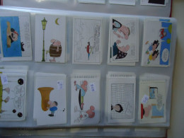 GREECE VIGNETTE  10 CARICATURE KYR FROM CIGARETTES KARELIA ΚΥΡ ΓΕΛΟΙΟΓΡΑΦΙΕΣ - Objetos Publicitarios