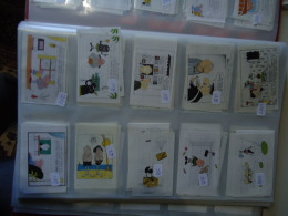 GREECE VIGNETTE  10 CARICATURE KYR FROM CIGARETTES KARELIA ΚΥΡ ΓΕΛΟΙΟΓΡΑΦΙΕΣ ENA LEYKO - Objetos Publicitarios