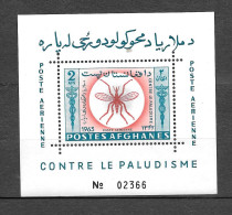 / Afghanistan: PA Bf N°52R - Contre Le Paludisme - Afghanistan