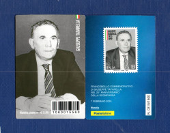 ITALIA :  Tessera Filatelica - Giuseppe TATARELLA  -  7.02.2024 - Philatelic Cards