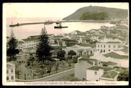 FAIAL - HORTA - Vista Parcial Da Cidade Da Horta.Fayal, Açôres.(Ed. Ferrania - Foto: Julio) Carte Postale - Açores