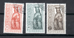 Liechtenstein 1954 Set Maria Magdalena Stamps (Michel 329/31) Nice Used - Gebraucht