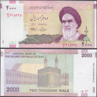 IRAN - 2000 Rials ND (2005-) P# 144d Middle East Banknote - Edelweiss Coins - Irán