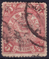 Stamp China 1898-191910 Coil Dragon 5c Combined Shipping Lot#j32 - Usados