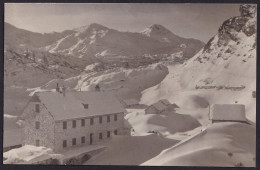 SLOVENIA  ,     Koča Pod Bogatinom  ,  WINTER ,  RAILWAY CANCEL  ,  OLD  POSTCARD - Slovenia