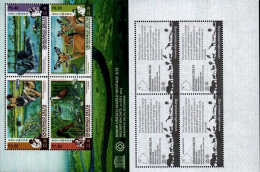 (265) Botswana  2015 / Okavango Sheet / Bf / Bloc / Animals / Fauna / Tiere  ** / Mnh  Michel BL 46 - Botswana (1966-...)