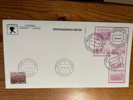 Nieuwe Frankeerwaarde Crouwel 1986 65 Cent   Zaanstad W 64 - FDC