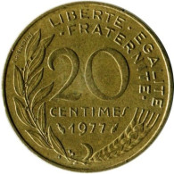 France - 1977 - KM 930 - 20 Centimes - XF - 20 Centimes