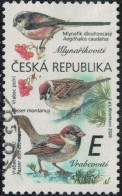 République Tchèque 2020 Oblitéré Used Oiseaux Aegithalidae Et Passeridae Y&T CZ 955 SU - Gebruikt