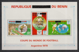 BENIN - 2009 - Bloc N°YT. 65 (Mi. 63) - Football - Neuf Luxe ** / MNH / Postfrisch - Benin - Dahomey (1960-...)