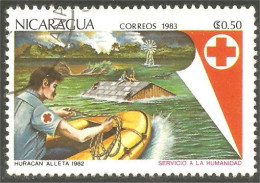 XW01-3016 Nicaragua Ouragan Hurricane Alleta Inondation Flooding Sauvetage Rescue - Secourisme