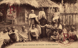 ETHIOPIE. ETIOPIA. Mission Catholique Des GALLAS - Frère Catéchiste (pequeña Rotura Parte Superior, Small Crack Upside) - Ethiopie