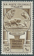 1933 EMISSIONI GENERALI CINQUANTENARIO ERITREO 10 CENT MNH ** - RA15-6 - Amtliche Ausgaben