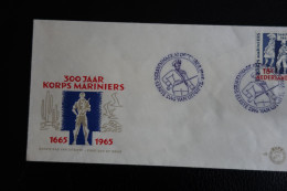 300 Jaar Korps Mariniers 1965 - FDC