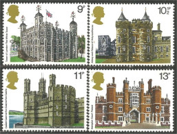 422 G-B 1978 London 1980 Architecture Castles Chateaux Abbey Abbaye Palace MNH ** Neuf SC (GB-831a) - Neufs