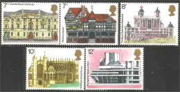 422 G-B 1975 Architecture Theater Observatoire Observatory Chapel MNH ** Neuf SC (GB-740) - Nuevos
