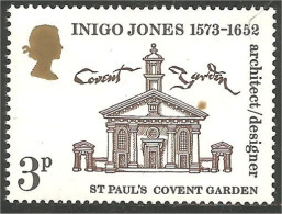 422 G-B 1973 Inigo Jones St Paul Covent Garden MNH ** Neuf SC (GB-702) - Unused Stamps