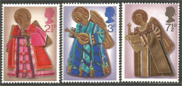 422 G-B 1972 Noel Christmas Anges Angels Nadal Weihnachten Natale Navidad MNH ** Neuf SC (GB-680a) - Unused Stamps