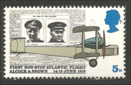 420 G-B 1969 Alcock Brown Avion Vickers Vimy Airplane MNH ** Neuf SC (GB-36a) - Unused Stamps