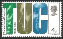 420 G-B 1968 Trade Union Congress Syndicat MNH ** Neuf SC (GB-29) - Unused Stamps